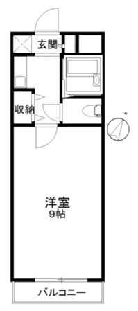 グランディールの物件間取画像